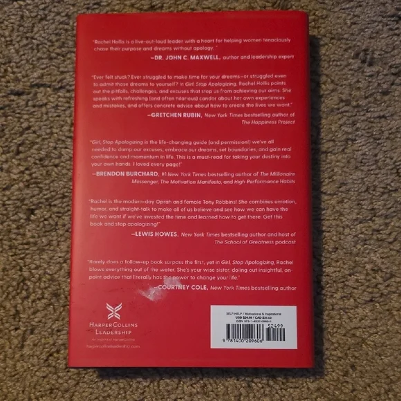 Girl, Stop Apologizing Book by Rachel Hollis - Picture 2 of 4